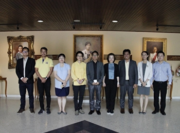 The executives team from Haikou
University of Economics visited the
Faculty of Fine and Applied Arts. - SSRU