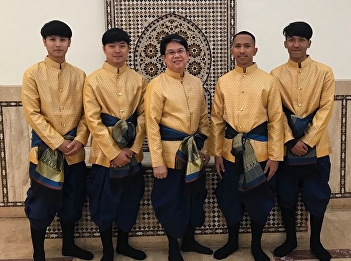 Thai SSRU Music performed at Kingdom of
Morocco